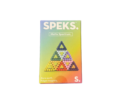 Speks 432 Fidget Magnets - Matte Spectrum