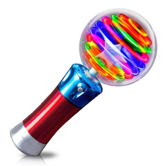 7.5" LIGHT-UP MAGIC FLASHING BALL WAND