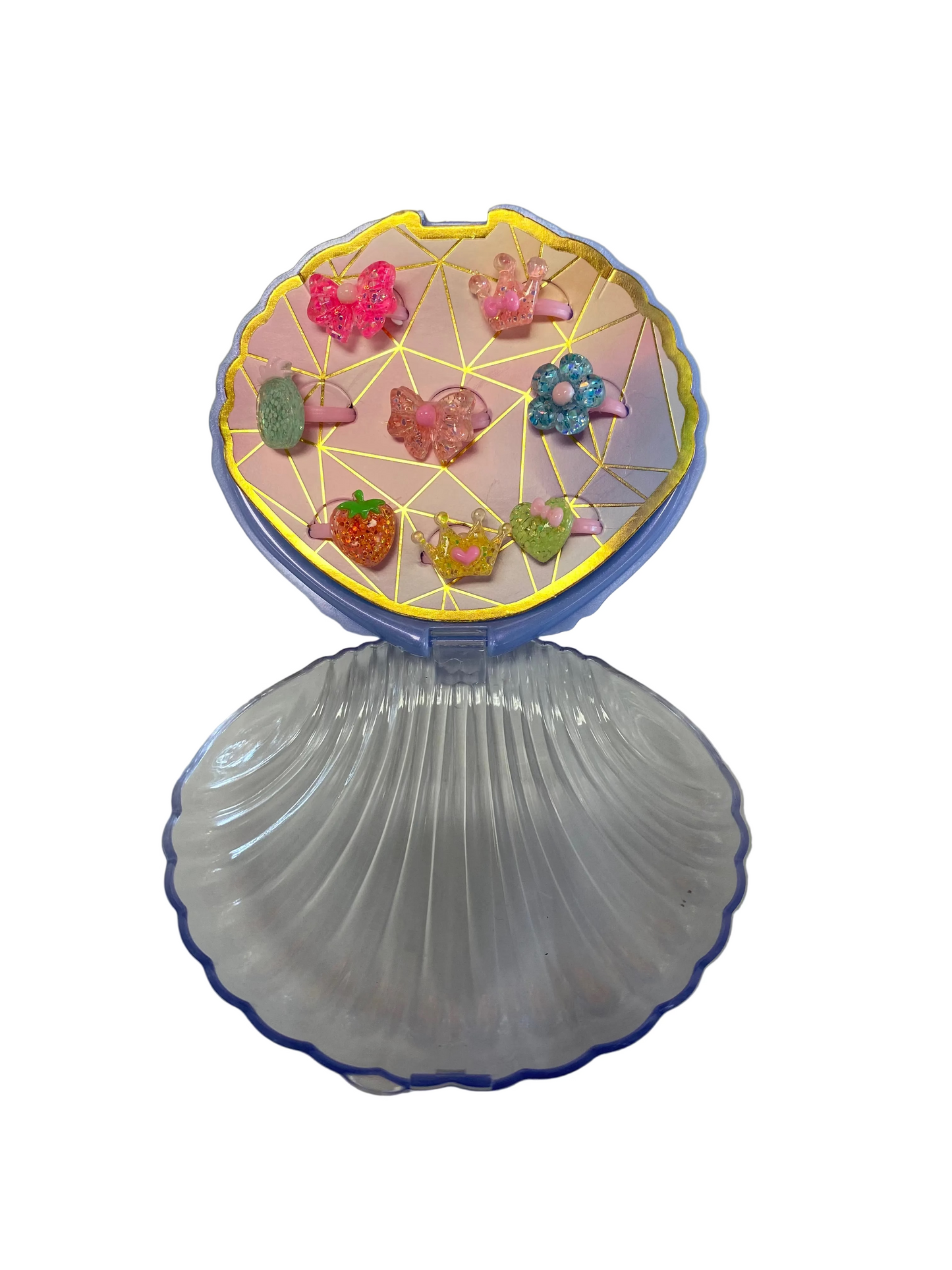 DREAMY SPARKLE RING SHELL ASSORTMENT 12CT