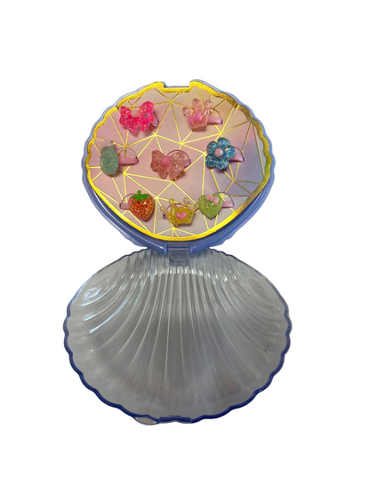 DREAMY SPARKLE RING SHELL ASSORTMENT 12CT