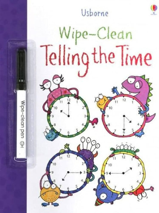 Wipe Clean Telling Time