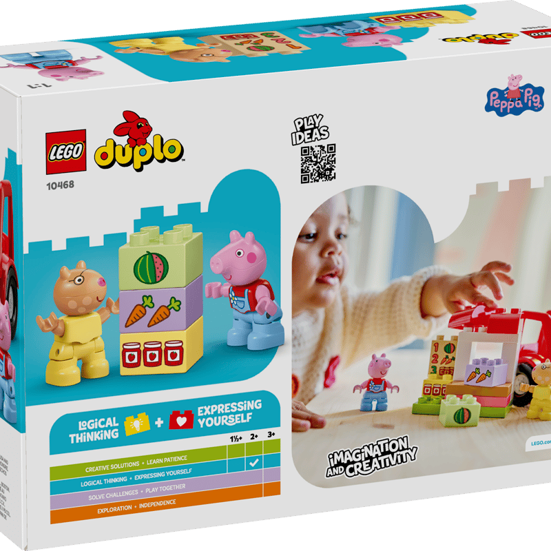 Tractor and Market Peppa