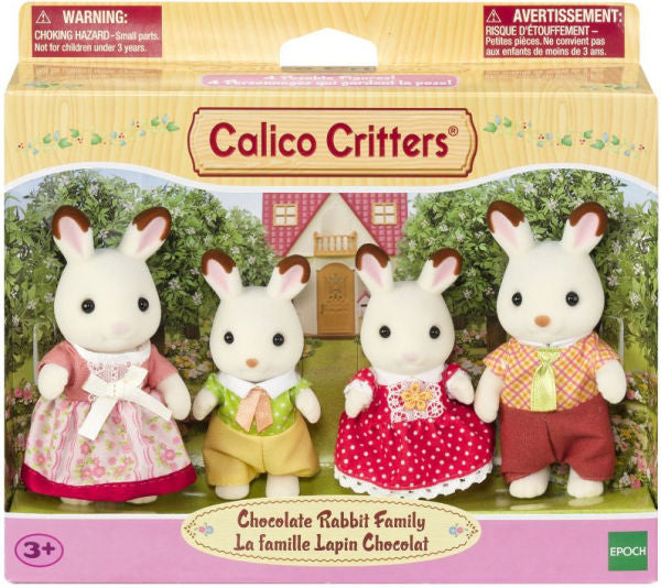 Chocolate Rabbit Family