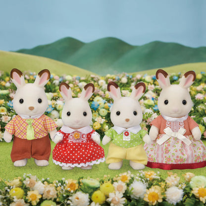 Chocolate Rabbit Family