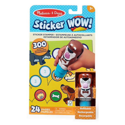 Sticker WOW Activity Dog