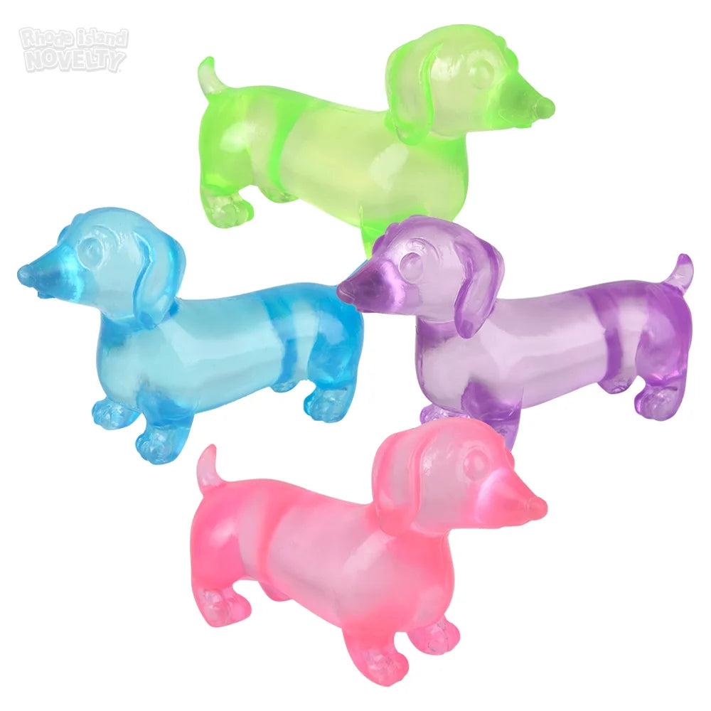4.5" SQUEEZE SUGAR DACHSHUND 12CT  (12PCS/DISPLAY)
