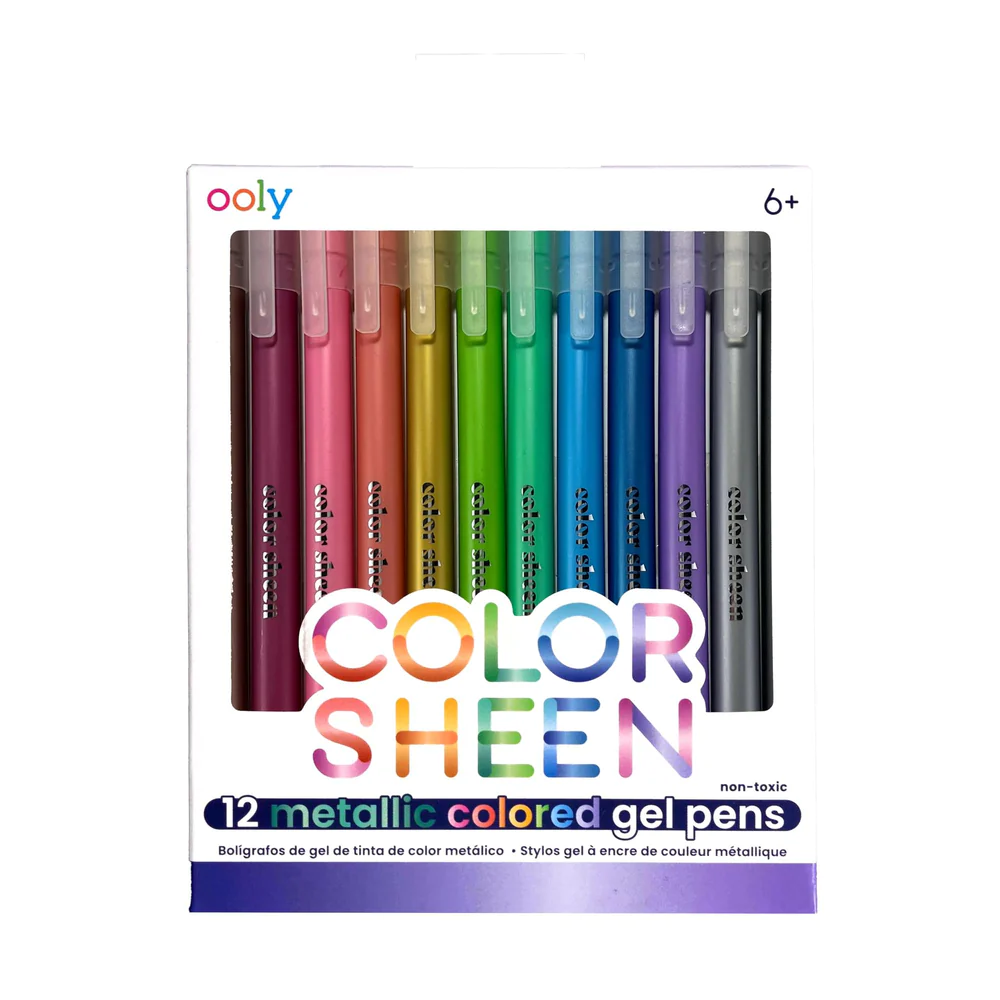 Color Metallic Gel Pens