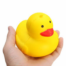 Yellow Duckie Squishy