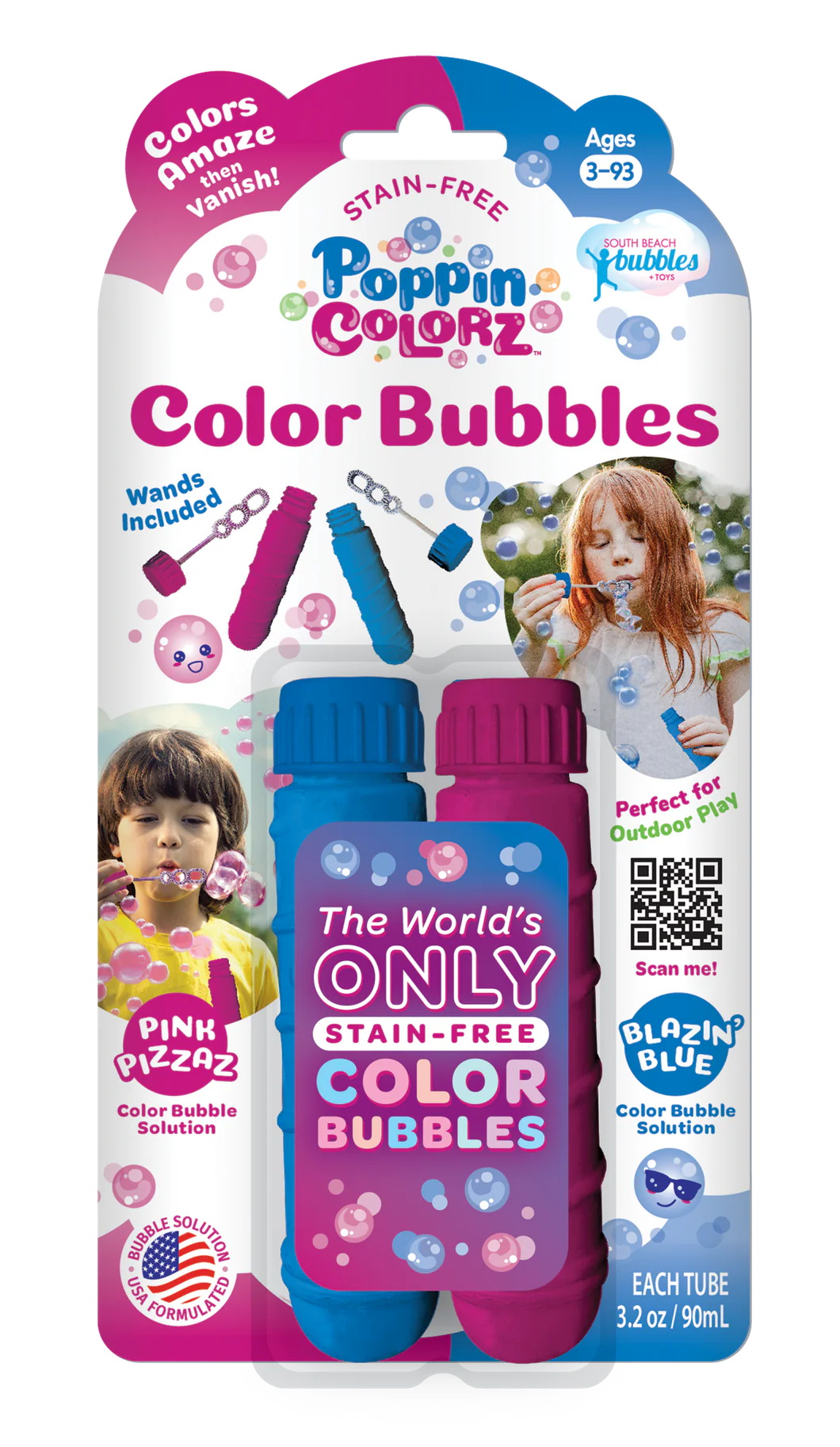 PoppinColorz 2-pack Color Tubes PDQ (24 units)