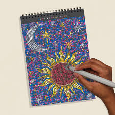 FlowArt® - Dot-By-Letter, Into the Galaxy - Metallic