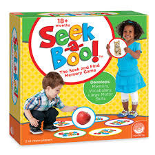 SEEK A BOO!:  SEEK-AND-FIND MEMORY GAME