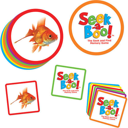 SEEK A BOO!:  SEEK-AND-FIND MEMORY GAME