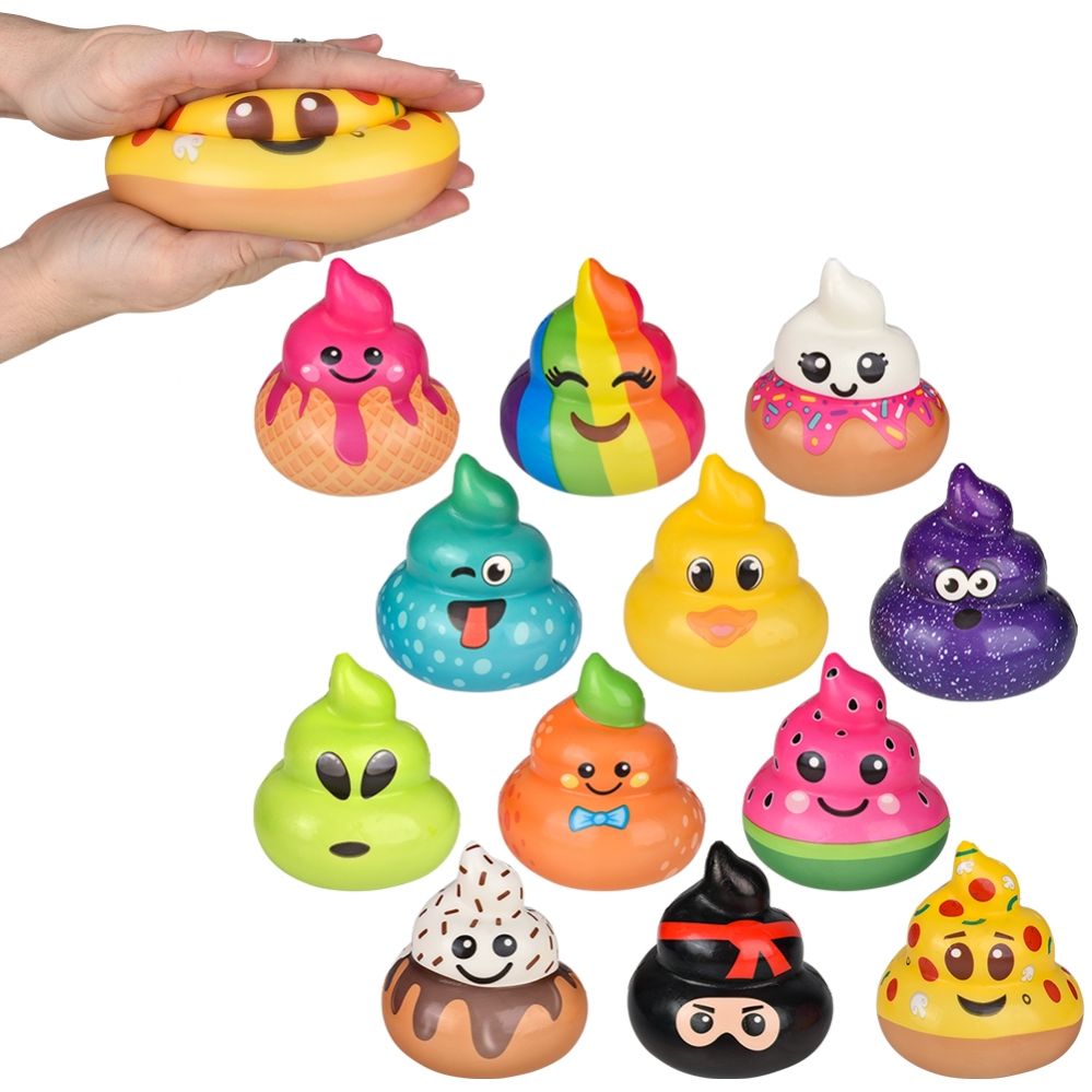 5" SQUISH POOP 12CT