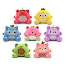 Sugar Squisher Plush Fruit Frenzy