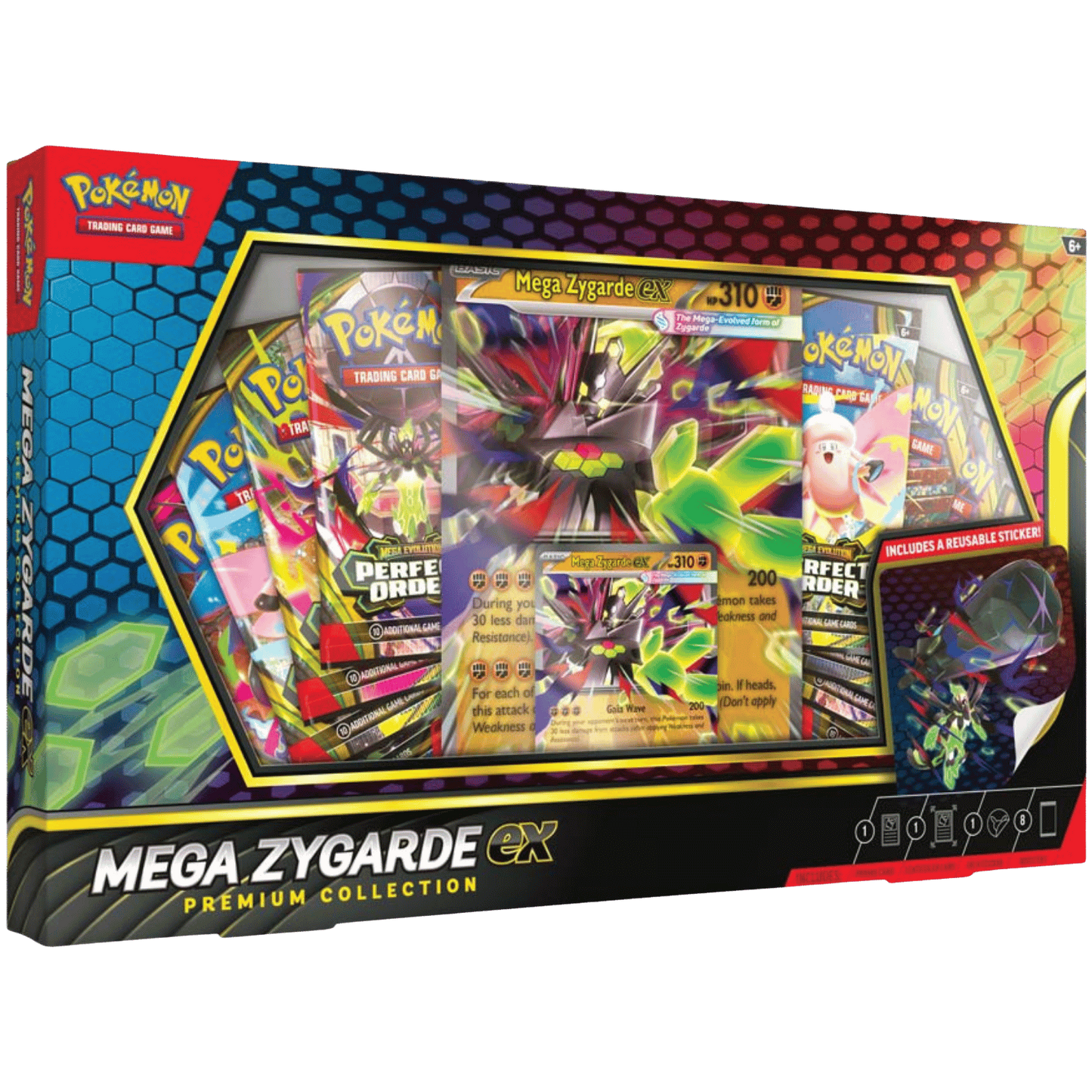 PKM Mega Zygarde ex Premium Collection