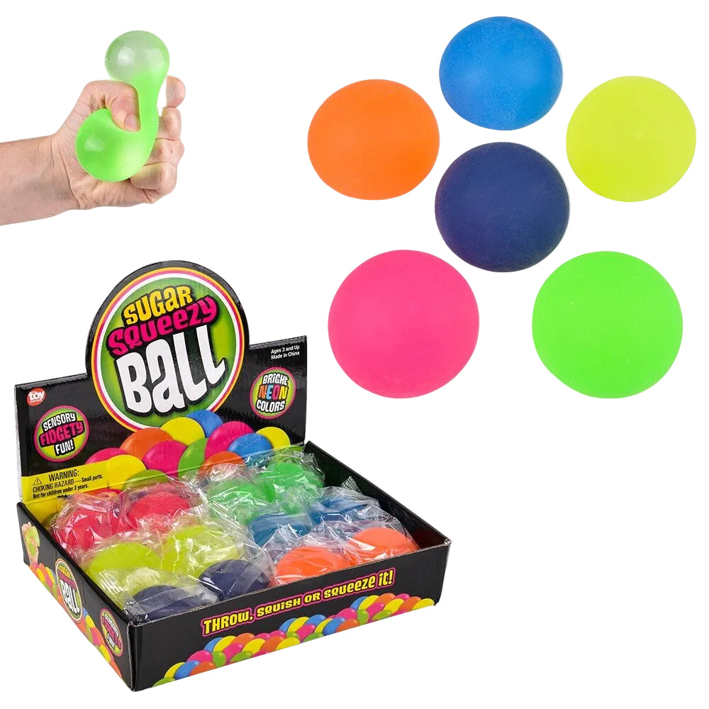 TS - 2.4" SQUEEZY SUGAR BALL  (12PCS/DISPLAY)