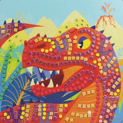 Stick'N Fun - XS Mosaics Dinosaurs - 5y+