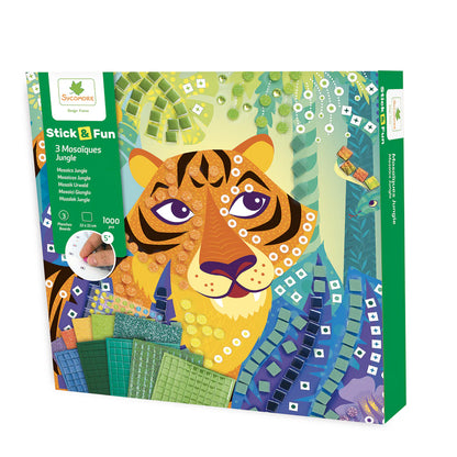 Stick'N Fun - S Mosaics Jungle - 5y+