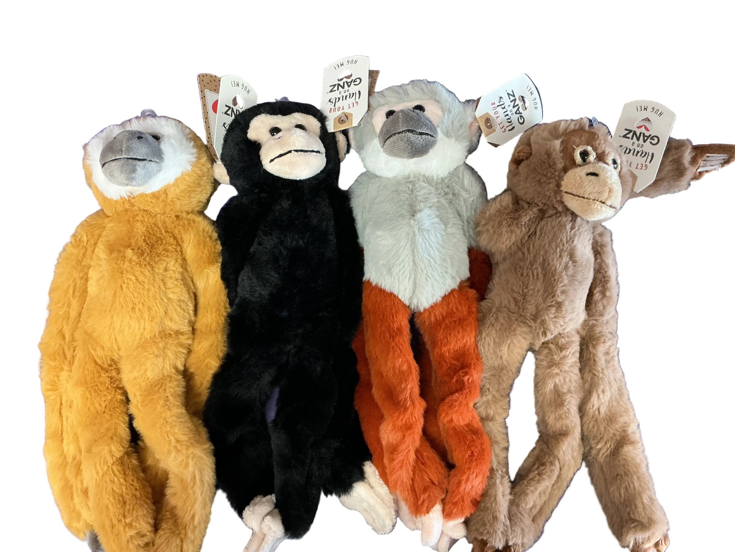 12.5" HANGING MONKEY