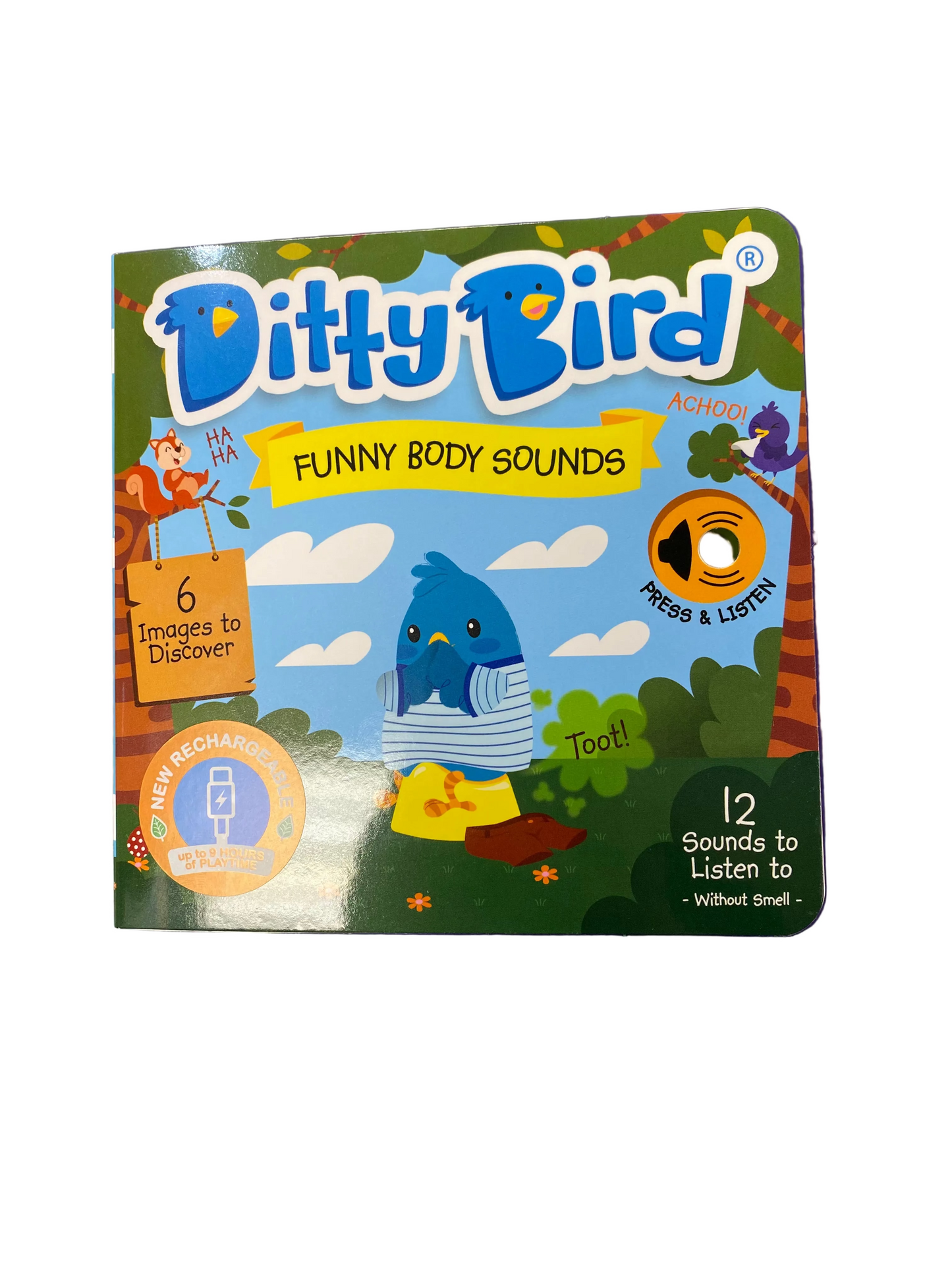 Interactive Funny Body Sounds Book