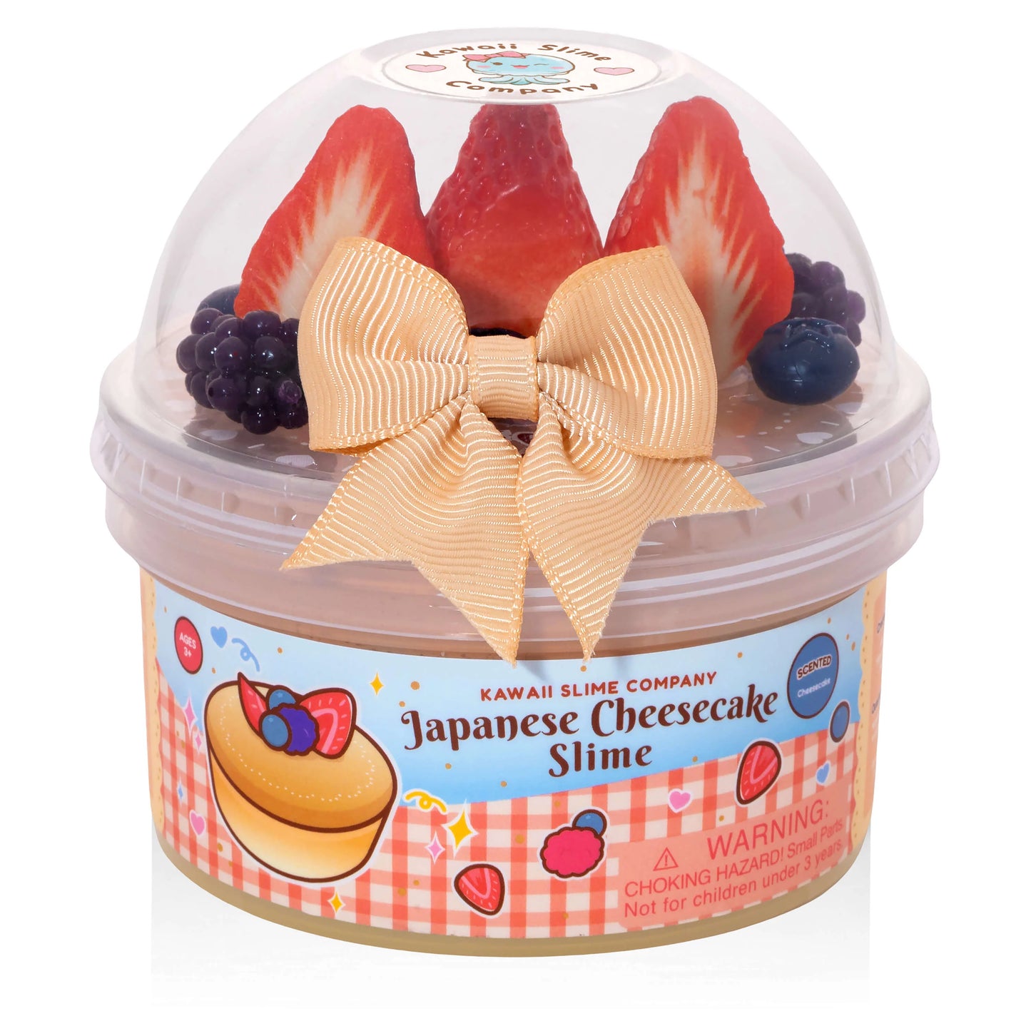 Japanese Cheesecake Butter Signature Dome Slime
