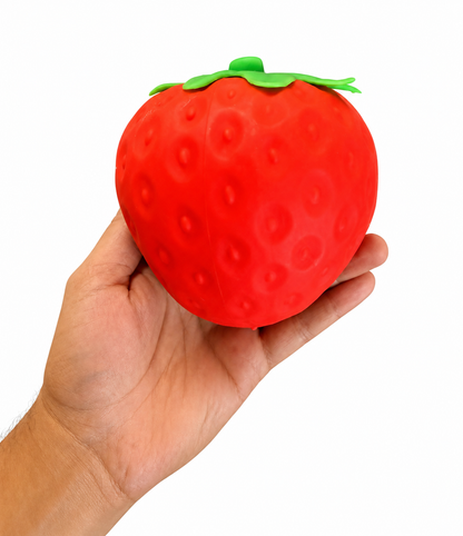 4" Strawberry Squeeze Toy MSS26