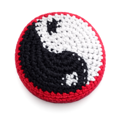 Extreme Kick Pouch – Retro  & Hand-Knitted Footbag