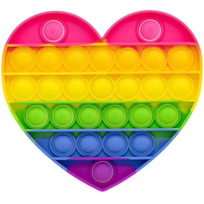 Popit Heart Rainbow