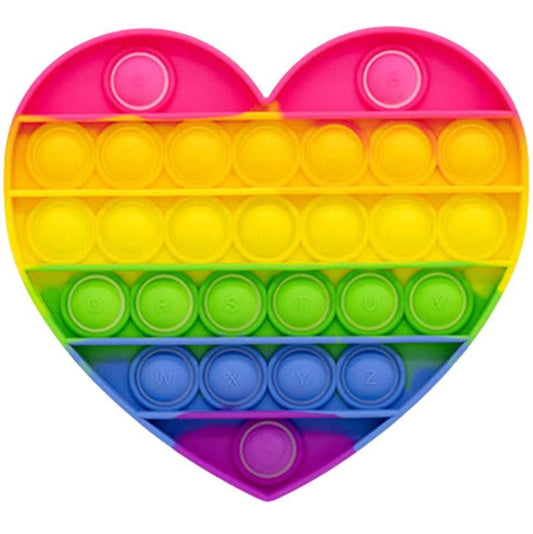 Popit Heart Rainbow