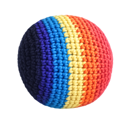 Extreme Kick Pouch – Retro  & Hand-Knitted Footbag