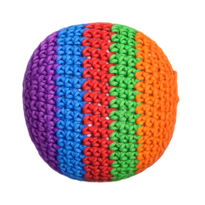 Extreme Kick Pouch – Retro  & Hand-Knitted Footbag
