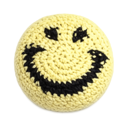 Extreme Kick Pouch – Retro  & Hand-Knitted Footbag