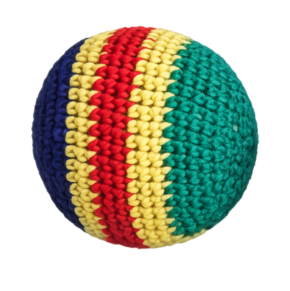 Extreme Kick Pouch – Retro  & Hand-Knitted Footbag