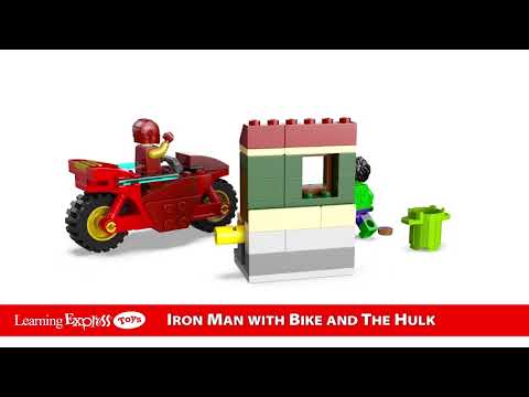 Iron Man Bike & Hulk