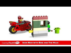 Iron Man W/Bike and Hulk