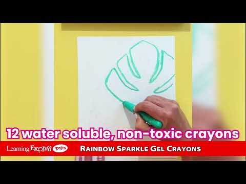 Sparkle Gel Crayons