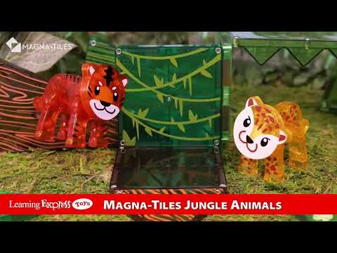 Jungle 25pc Magnatile
