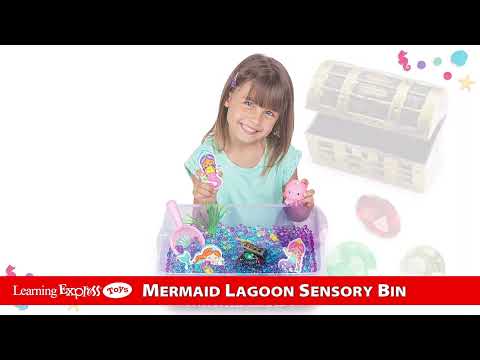 Sensory Bin Mermaid Lagoo
