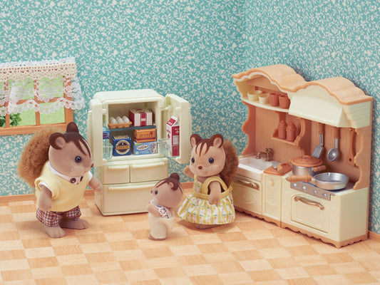 Cc Kitchen & Fridge Set