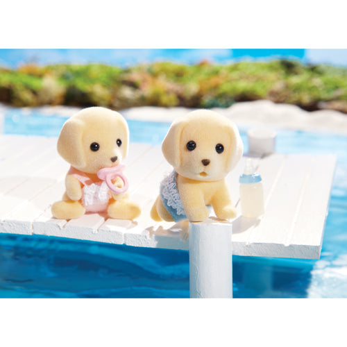 Cc Yellow Lab Twin