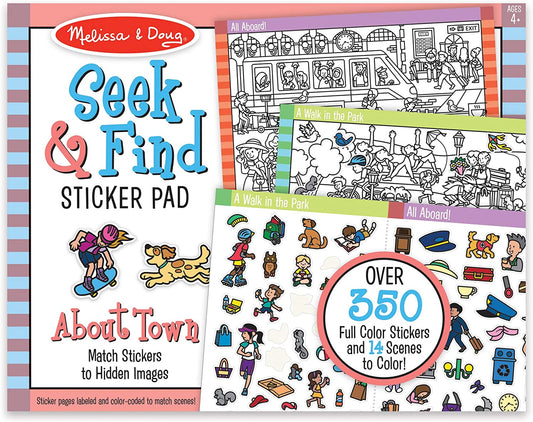 Around Town Sticker Pad