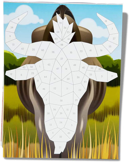 Safari Mosaic Sticker Pad