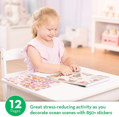Ocean Mosaic Sticker Pad