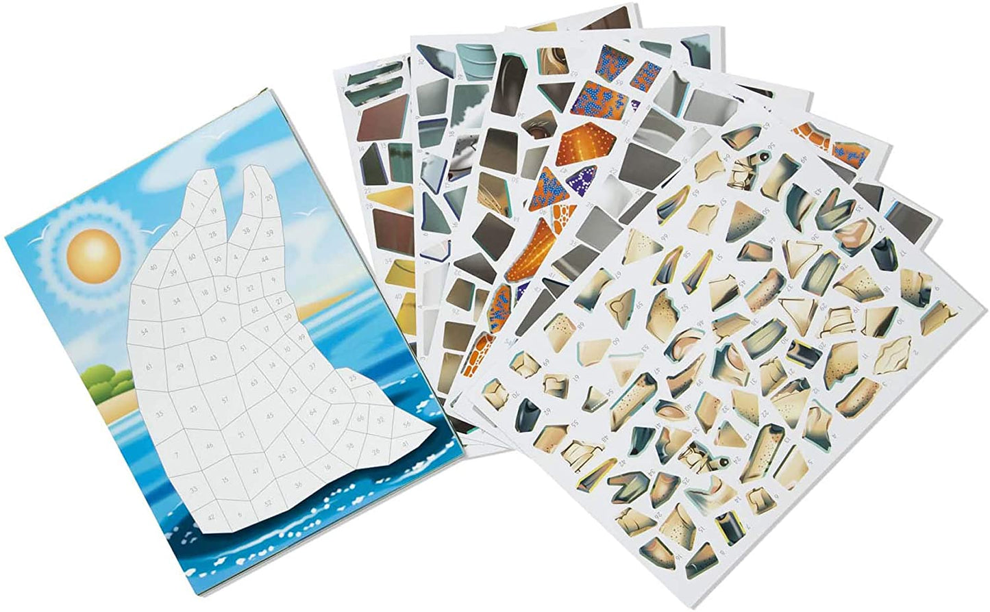Ocean Mosaic Sticker Pad