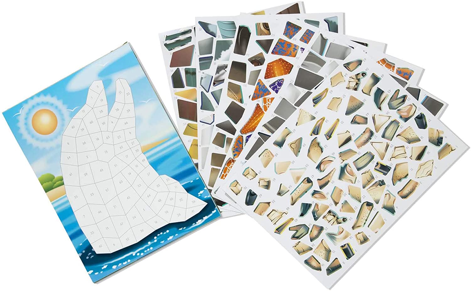 Ocean Mosaic Sticker Pad
