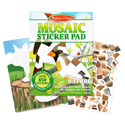 Mosaic Sticker Pad Nature