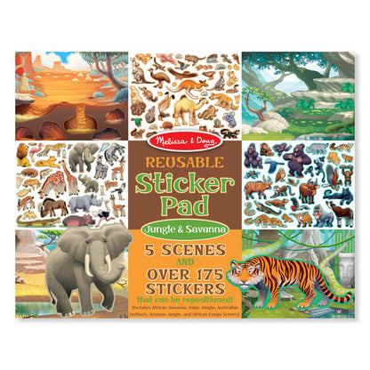 Sticker Pad Jungle Savann