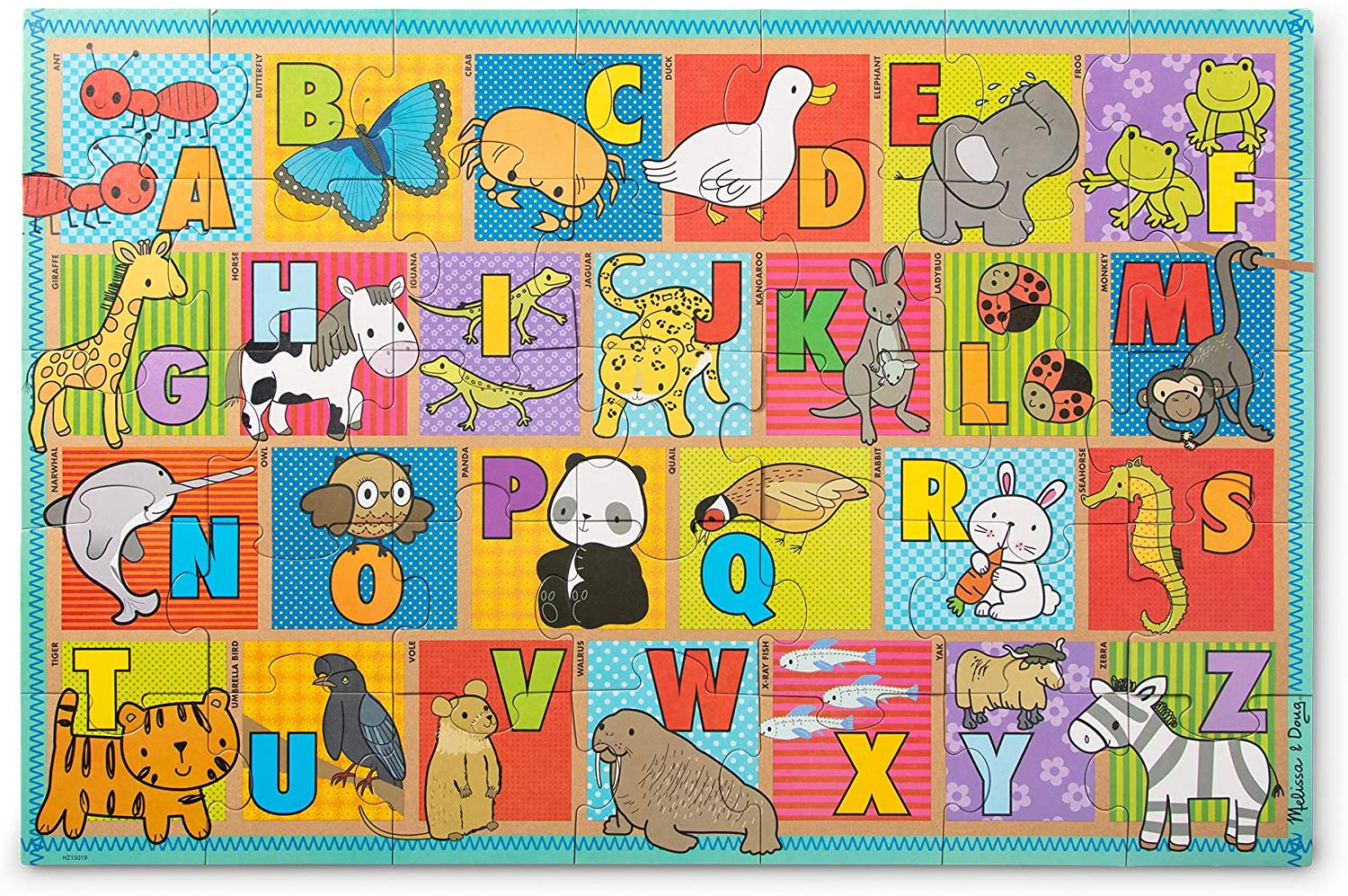 Abc Animals Floor Puzzle