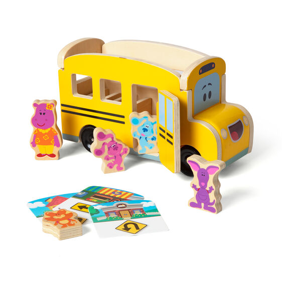 Blues Clues Pull Back Bus
