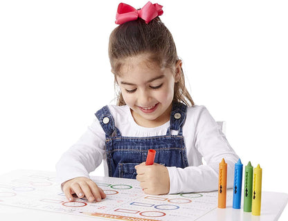* Learning Mat Crayons